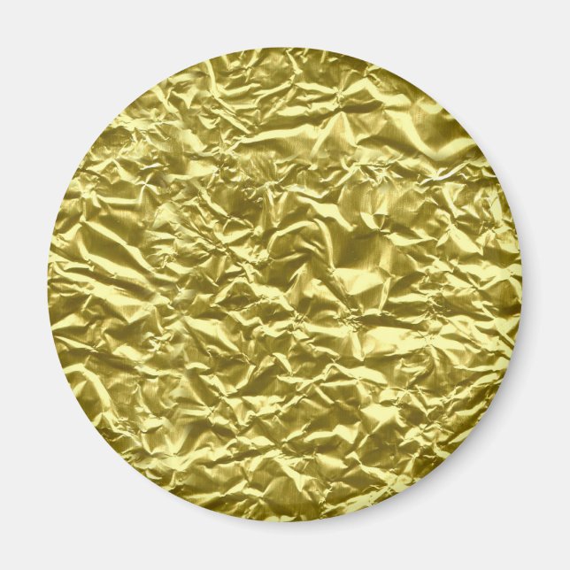 Imán Efecto de lámina de oro personalizada (Frente)