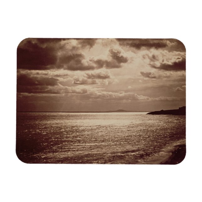 Imán Efecto del sol, Normandía c.1857 (foto de sepia) (Horizontal)