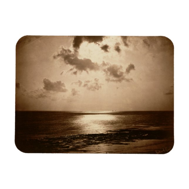 Imán Efecto solar - Océano, 1857 (huella de albúmina de (Horizontal)