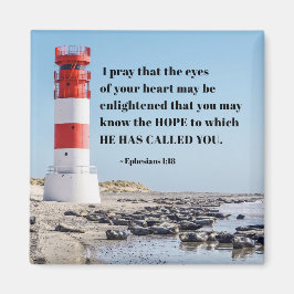 Imán Efesios 1:18 Rezo para que conozcas la ESPERANZA