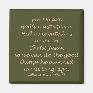 Imán Efesios 2:10 (NLT)