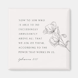 Imán Efesios 3:20 De Una Manera Muy Despectiva