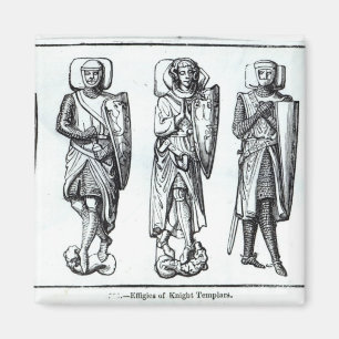 Imán Efigies de los caballeros Templars