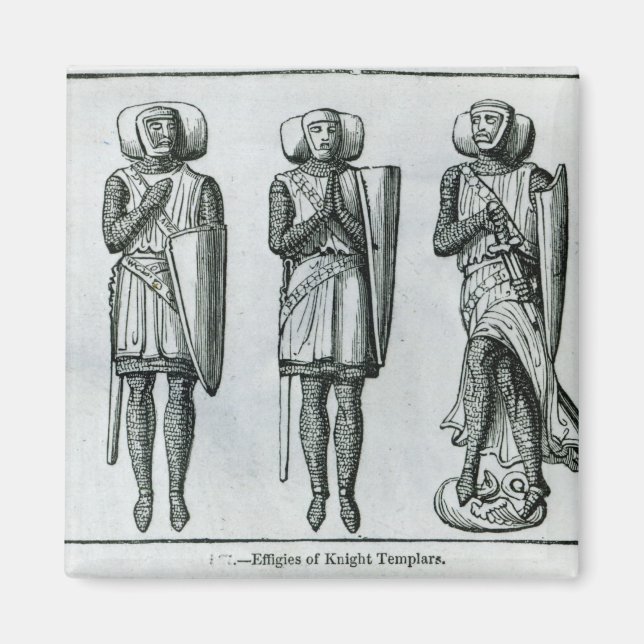 Imán Efigies del Caballero Templario (Frente)