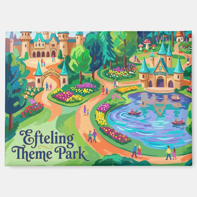 Imán Efteling Parque Temático Países Bajos (Anverso)