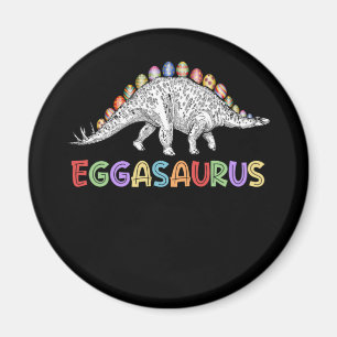 Imán Eggasaurus Stegosaurus Huevo Dinosaurio Feliz Pasc