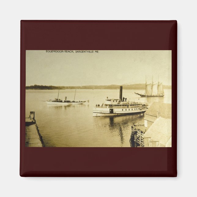 Imán Eggemoggin Reach, Sargentville, Maine (Frente)