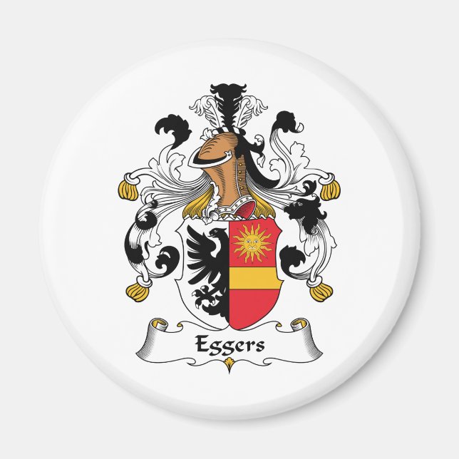 Imán Eggers Family Crest (Frente)