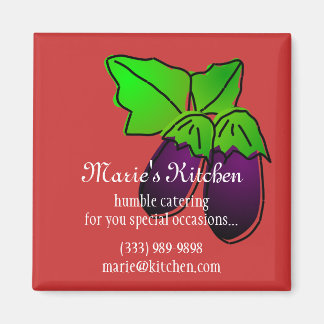 Imán Eggplant Magnet