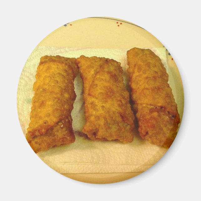 Imán Eggrolls de pollo tailandés (Frente)