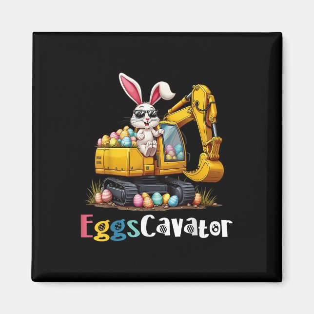 Imán Eggs cavator Easter Bunny Excavator Toddler Boys E (Frente)