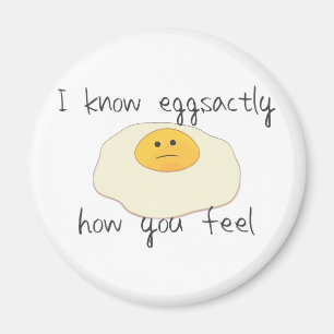 Imán Eggsactly cómo usted siente