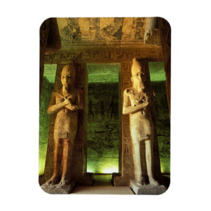 Imán Egipto, Abu Simbel, Estatua de Ramsés II,