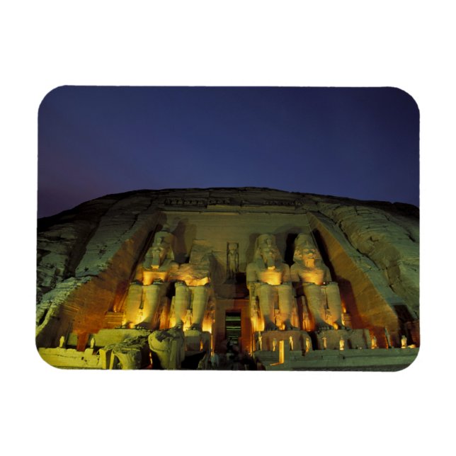 Imán Egipto, Abu Simbel, figuras colosales de Ramsés (Horizontal)