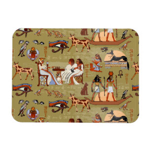 Imán Egipto Patrón de símbolos