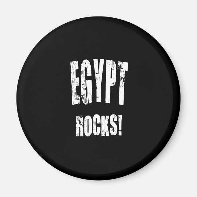 Imán ¡Egipto roca! (Frente)
