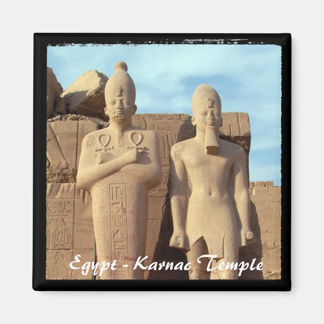 Imán Egipto, Templo de Karnac, Pharaos v.2 (Fridge Magn (Frente)
