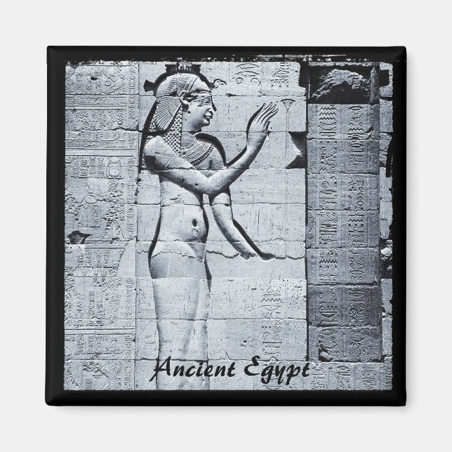 Imán Egipto, Templo Philae, Hieroglíficos (imán Fridge) (Frente)