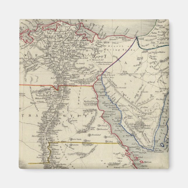 Imán Egipto Y Arabia Petraea (Frente)