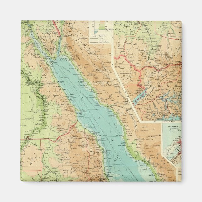 Imán Egipto y el Nilo (Frente)