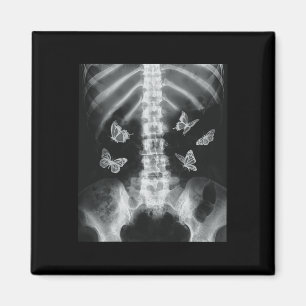 Imán Egirl Skeleton Xray Butterfly Harajuku y2k Dark Ed