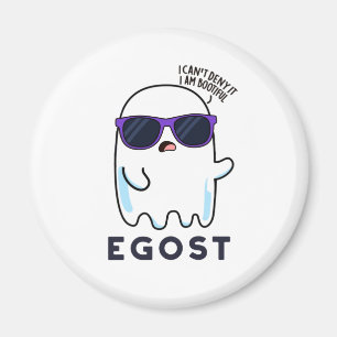 Imán Egost Funny Halloween Ego Ghost Pun
