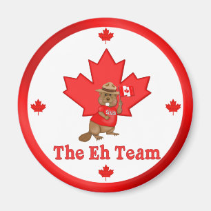 Imán Eh castor del equipo