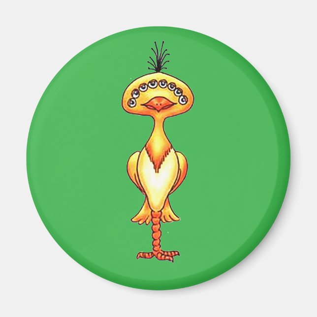 Imán Ein gelbes Monster (Frente)