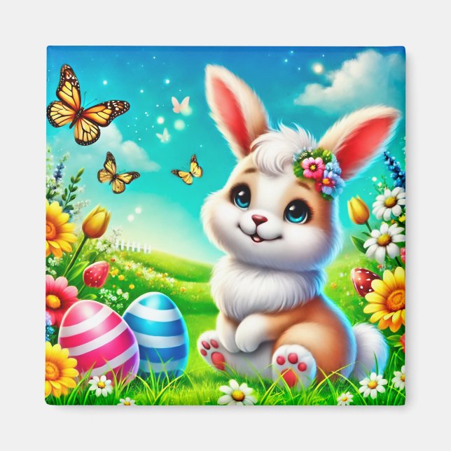 Imán Ein glücklicher Hase (Frente)