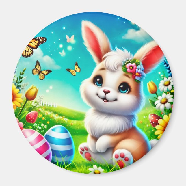 Imán Ein glücklicher Hase (Frente)