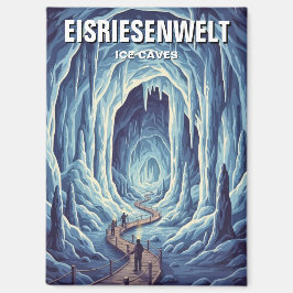 Imán Eisriesenwelt Ices Caves Austria Travel