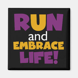 Imán Ejecutar la vida del embrión morado amarillo