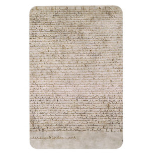 Imán Ejemplificación De La Carta Magna De 1215 EM De Al