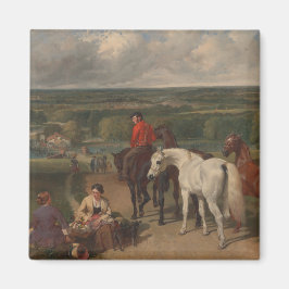 Imán Ejercicio de los caballos reales (arte equino)