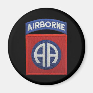 Imán ejército 82.º airborne iraq patches vfw Magnet us