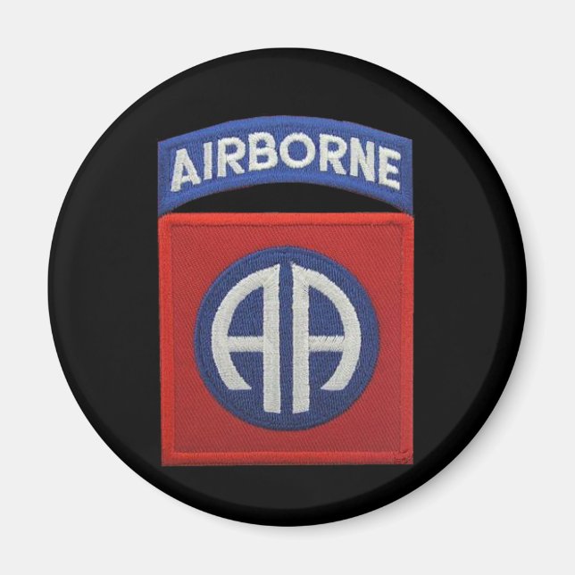 Imán ejército 82.º airborne iraq patches vfw Magnet us (Frente)