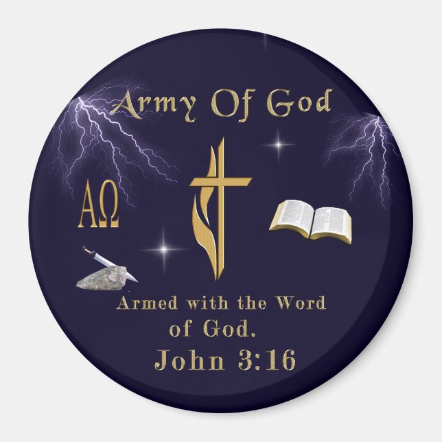 Imán Ejército de Dios (Frente)