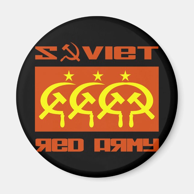Imán Ejército Rojo de la CCCP soviética (Frente)