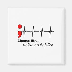 Imán Ekg Semicolón Prevención de la Conciencia sobre el