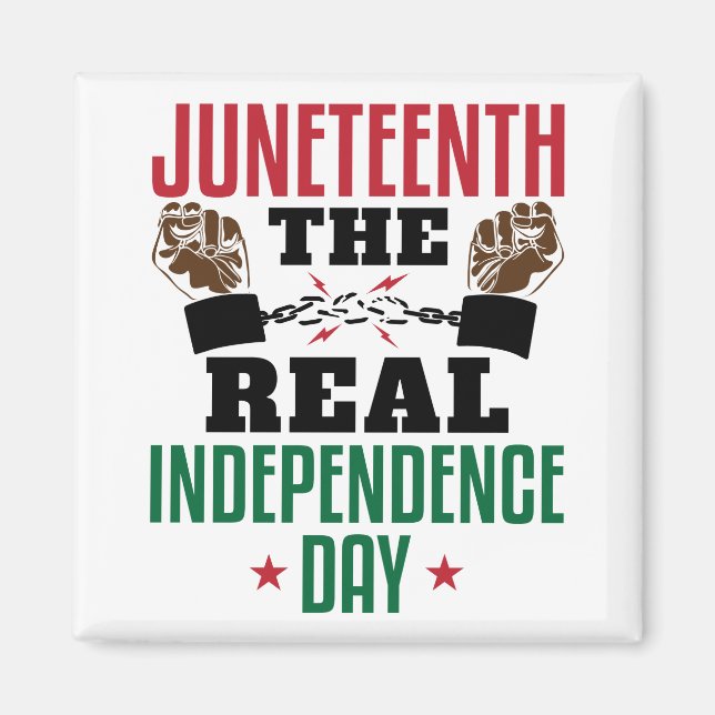 Imán El 11 de junio, el verdadero Día de la Independenc (Frente)