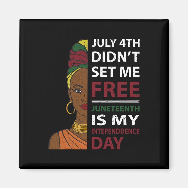 Imán El 11 de junio es mi Día de la Independencia (Frente)