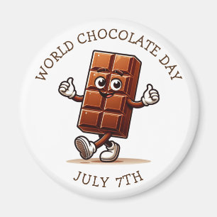 Imán El 7 de julio es el Día Mundial del Chocolate