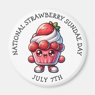 Imán El 7 de julio es el Día Nacional de las Fresas Sun