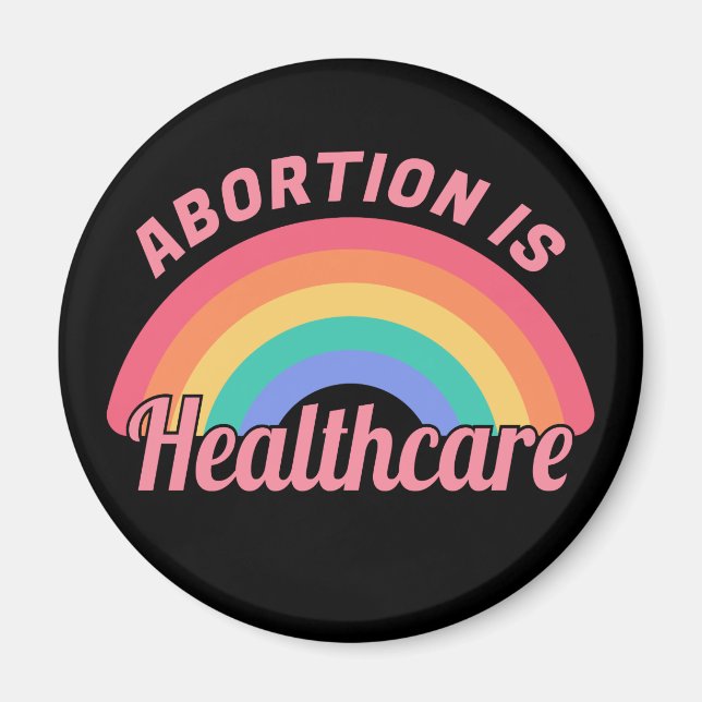 Imán El aborto es la atención médica (Frente)