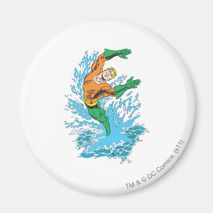 Imán El acuamán salta en oleada