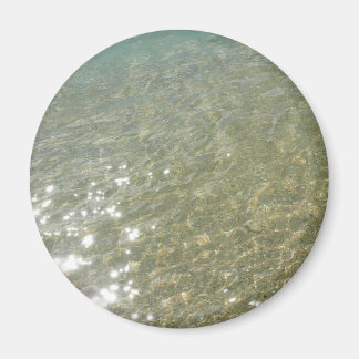 Imán El agua en la playa resumen la fotografía de la na