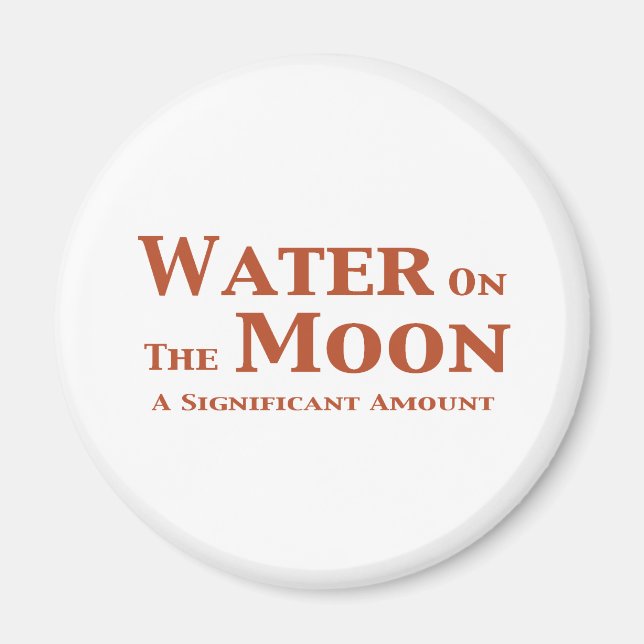 Imán El Agua En Los Regalos De La Luna (Frente)