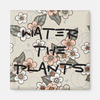 Imán El agua que las plantas recuerdan