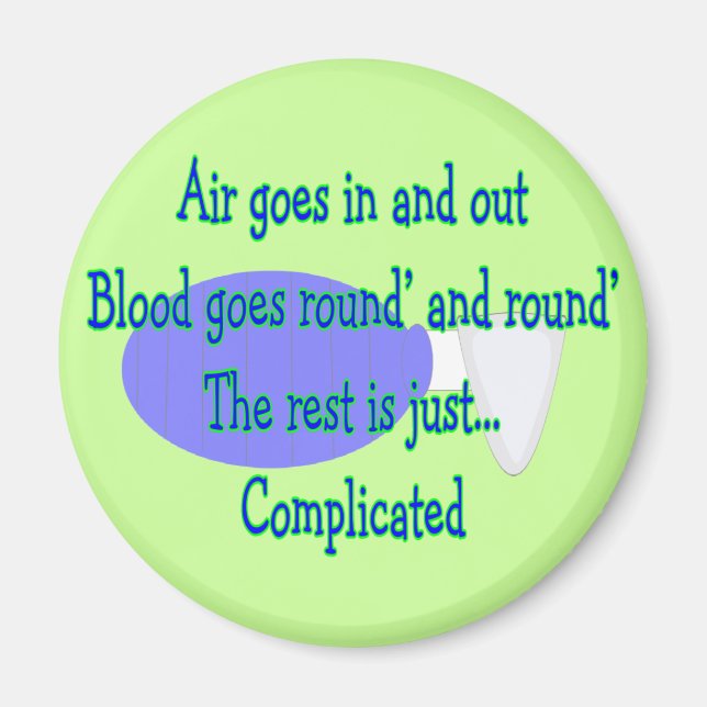 Imán El aire sale y sale... El resto es complicado (Frente)