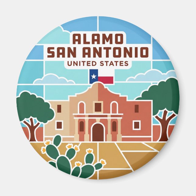 Imán El Álamo Texas (Frente)